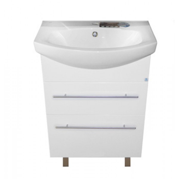 Шкаф-подстолье "Бианка" для умывальника 60см, белый SMARTsant MS030121W Шкаф-подстолье "Бианка" для умывальника 60см, белый SMARTsant MS030121W