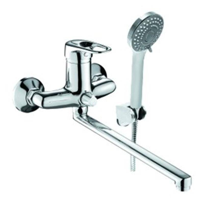 Смеситель "KRONO" для ванны длинный излив KONNER KRN1600 Смеситель "KRONO" для ванны длинный излив KONNER KRN1600