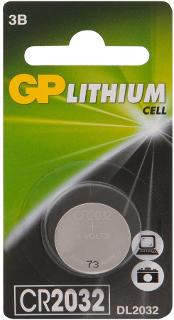 Батарейка GP Lithium CR2032 BP1 (1шт) Батарейка GP Lithium CR2032 BP1 (1шт)