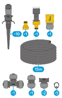 Комплект автополива HOZELOCK 7023 3600 Комплект автополива HOZELOCK 7023 3600