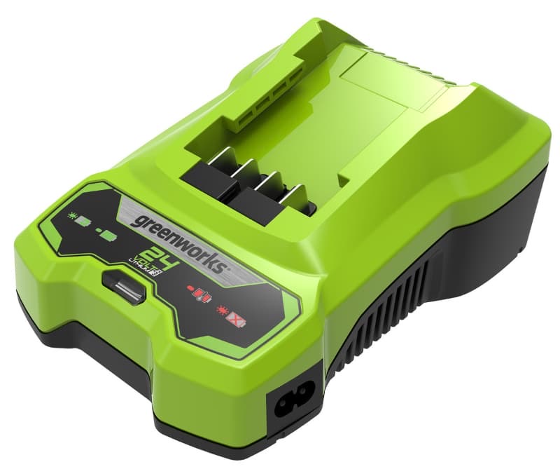 Устройство зарядное Greenworks G24C Устройство зарядное Greenworks G24C