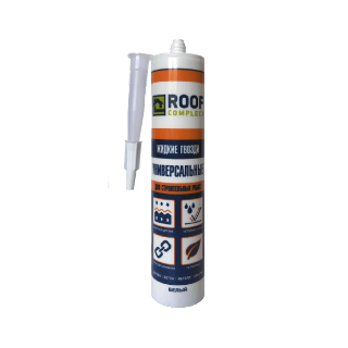 Клей монтажный ROOF COMPLEKT универсальный прозрачный 300мл 398643 Клей монтажный ROOF COMPLEKT универсальный прозрачный 300мл 398643