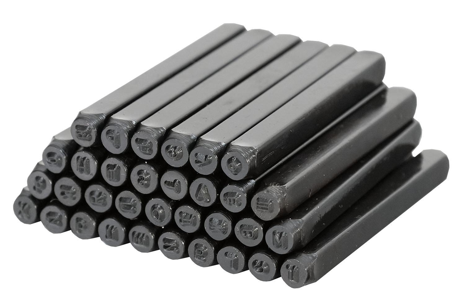 Набор клейм буквенные 2мм Набор клейм буквенные 2мм