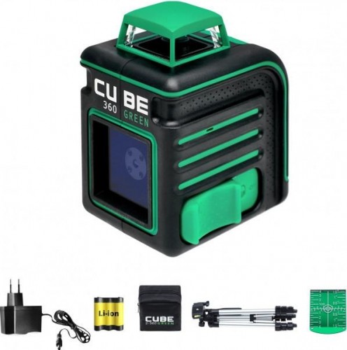 Нивелир лазерный ADA Cube 360 Green Professional А00535 Нивелир лазерный ADA Cube 360 Green Professional А00535