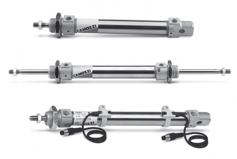 Миницилиндр Camozzi D=25 10-1700-0252 Миницилиндр Camozzi D=25 10-1700-0252