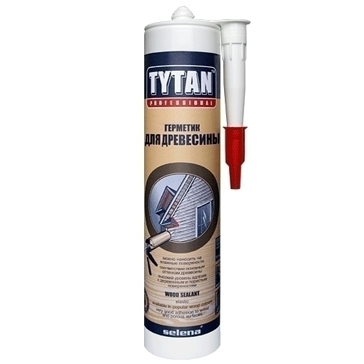 Герметик для древесины сосна 310мл TYTAN 31618 Герметик для древесины сосна 310мл TYTAN 31618