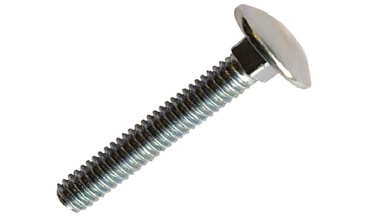 Болт М 6х 20 мебельный DIN603 Болт М 6х 20 мебельный DIN603