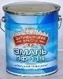Эмаль ПФ-115 "Царицынские краски" белая мат 5кг