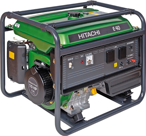 Генератор бензиновый Hitachi E 40 Генератор бензиновый Hitachi E 40