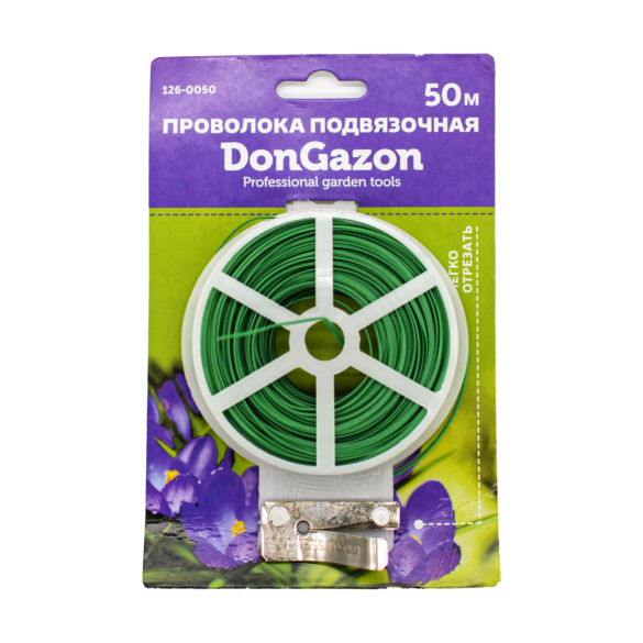 Проволока подвязочная плоская 1мм х 50м 126-0050 Проволока подвязочная плоская 1мм х 50м 126-0050