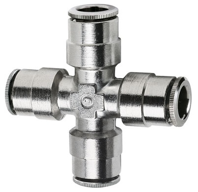 Фитинг цанга крест Camozzi 6600 6 Фитинг цанга крест Camozzi 6600 6