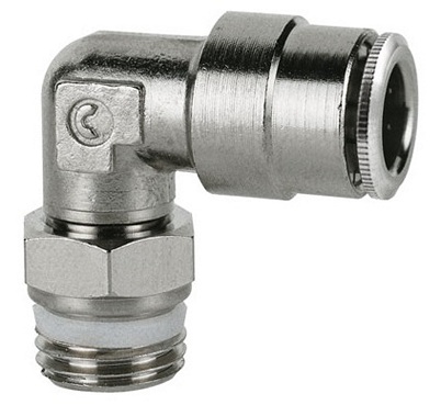 Фитинг цанговый угловой Camozzi, поворотный S6520 6-1/4 Фитинг цанговый угловой Camozzi, поворотный S6520 6-1/4