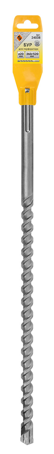 Бур SDSmax ф20х360/520 Бур SDSmax ф20х360/520