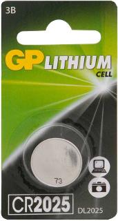 Батарейка GP Lithium CR2025 BP1 (1шт) Батарейка GP Lithium CR2025 BP1 (1шт)