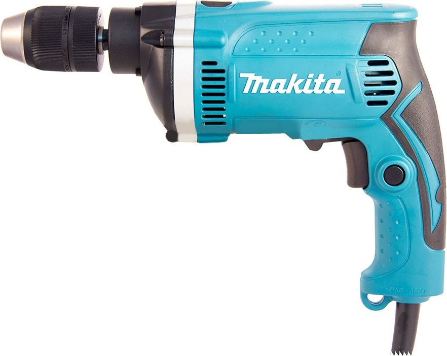 Дрель ударная Makita HP 1631 KX2 кейс + набор сверл Дрель ударная Makita HP 1631 KX2 кейс + набор сверл