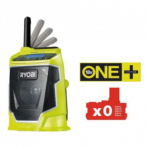 Радио аккумуляторное CDR180M ONE + RYOBI 3000614 Радио аккумуляторное CDR180M ONE + RYOBI 3000614