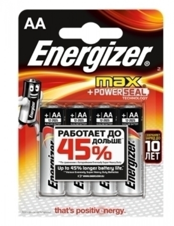Батарейка AA Energizer MAX E91 (E300157100) Батарейка AA Energizer MAX E91 (E300157100)