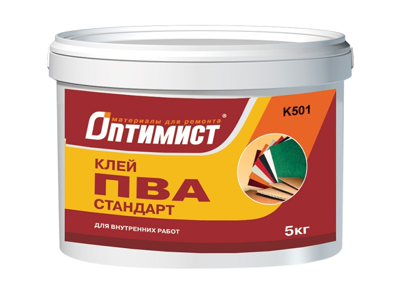 Клей ПВА стандарт К501 10кг Оптимист С314