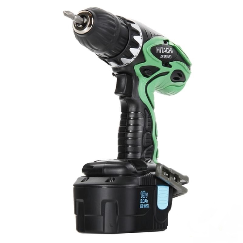 Шуруповерт аккумуляторный Hitachi DS18DVF3 2 А/ч Шуруповерт аккумуляторный Hitachi DS18DVF3 2 А/ч