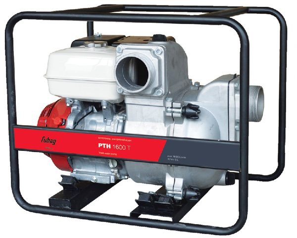 Мотопомпа для сильно загрязненной воды Fubag PTH 1600T ф100мм 838269 Мотопомпа для сильно загрязненной воды Fubag PTH 1600T ф100мм 838269