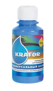 Колер универсальный Krafor СИНИЙ 450 мл 47 890