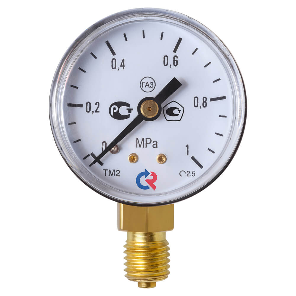 Манометр ПТК 50мм(0-1,0МРа) 001.050.804 Манометр ПТК 50мм(0-1,0МРа) 001.050.804