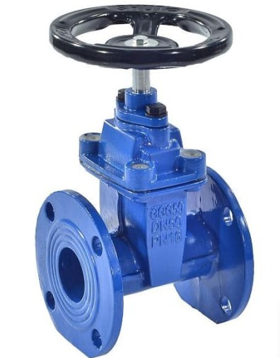 Задвижка чугун 30ч39р Ду 100 Ру 16 Сантехкомплект 107-7765 Задвижка чугун 30ч39р Ду 100 Ру 16 Сантехкомплект 107-7765