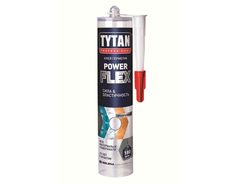 Клей монтажный TYTAN Power Flex 290мл 996146 Клей монтажный TYTAN Power Flex 290мл 996146