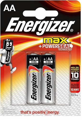 Батарейка AA Energizer MAX 2 шт E9 (E300157000) Батарейка AA Energizer MAX 2 шт E9 (E300157000)