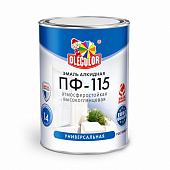 Эмаль ПФ-115 синий 5.0 кг abcFARBEN 4300002457