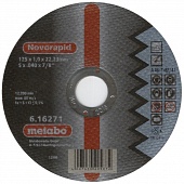 Круг отрезной по металлу Metabo 617126000 125 x 1,0 x 22  SP-Novorapid 1/25*