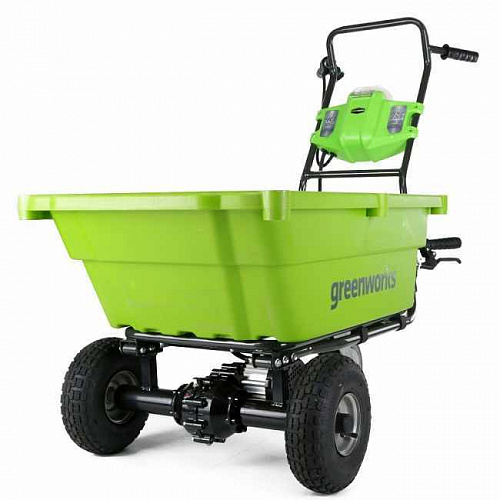 Тележка самоходная аккумуляторная Greenworks G40GC Solo 7400007 Тележка самоходная аккумуляторная Greenworks G40GC Solo 7400007
