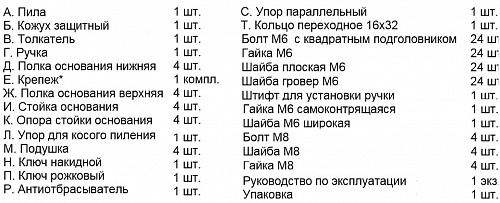 Пила Энкор Корвет 11М 90111