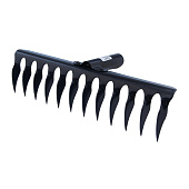 Грабли витые ВЕКТОР АРС 12-ти зубые без черенка нержавеющие