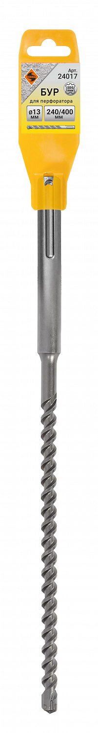 Бур SDSmax ф13х240/400 Бур SDSmax ф13х240/400