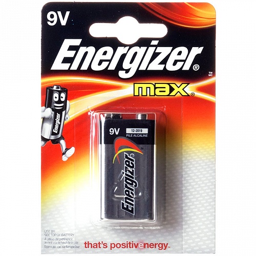 Батарейка 9V MAX Energizer E300115902 Батарейка 9V MAX Energizer E300115902