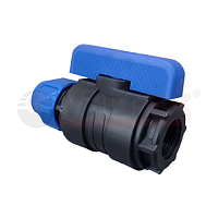 Кран шаровой ПНД VALFEX 20х 1/2" ВР (10/50) 1210012520012 Кран шаровой ПНД VALFEX 20х 1/2" ВР (10/50) 1210012520012