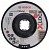 Круг шлифовальный Bosch ф125х6,0х22 по металлу вогнутый 1/10, X-LOCK 2 608 619 366