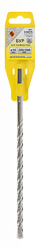 Бур SDS + ф10х200/260 усиленный Энкор 10925 Бур SDS + ф10х200/260 усиленный Энкор 10925