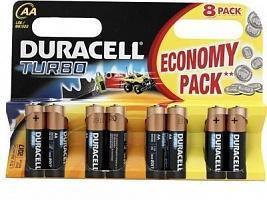Батарейка AA Turbo MX1500 K8 8шт Duracell 81381769 Батарейка AA Turbo MX1500 K8 8шт Duracell 81381769