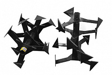 Фреза "Гусиные лапки" для мотоблока HUTER шестигранник комплект 2 шт. 71/3/70