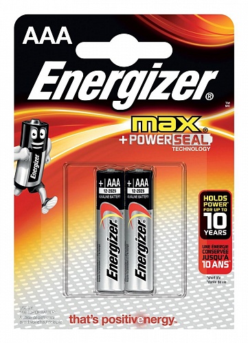 Батарейка AAА Energizer MAX 2 шт E92 (E300157202) Батарейка AAА Energizer MAX 2 шт E92 (E300157202)