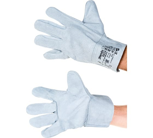 Перчатки спилковые 2Hands 0222 Перчатки спилковые 2Hands 0222