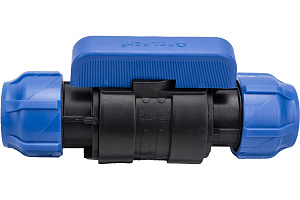 Кран шаровой ПНД VALFEX 32х32 (4/20) 121001233232 Кран шаровой ПНД VALFEX 32х32 (4/20) 121001233232