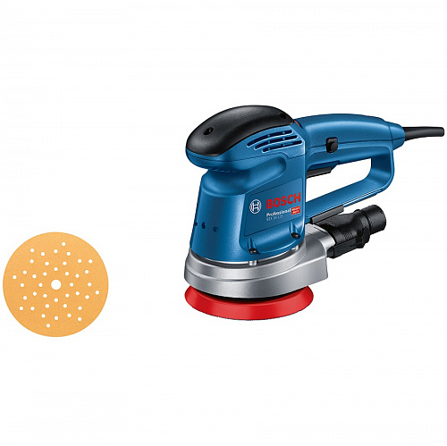 Эксцентриковая шлифовальная машина Bosch GEX 34-125 multi hole 0 601 372 300 Эксцентриковая шлифовальная машина Bosch GEX 34-125 multi hole 0 601 372 300