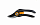 Секатор плоскостной Fiskars Solid 111180/1020191 Секатор плоскостной Fiskars Solid 111180/1020191