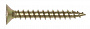 Шуруп универсальный 4,5х 20 мм желтый