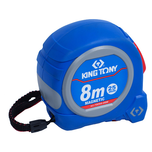 Рулетка магнитный крюк KING TONY 8 м 79094-08M Рулетка магнитный крюк KING TONY 8 м 79094-08M