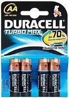 Батарейка AA Turbo MX1500 K4 4шт Duracell 81367987 Батарейка AA Turbo MX1500 K4 4шт Duracell 81367987
