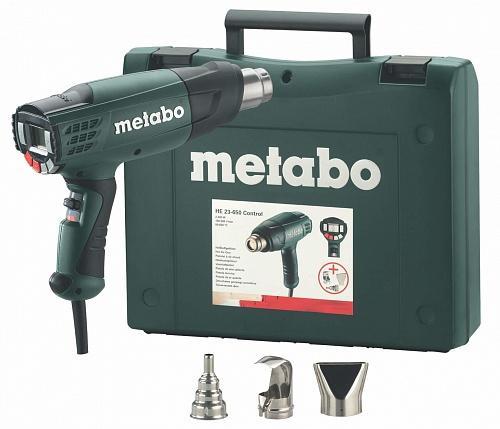 Пистолет тепловой Metabo HE 23-650 кейс 602365500 Пистолет тепловой Metabo HE 23-650 кейс 602365500